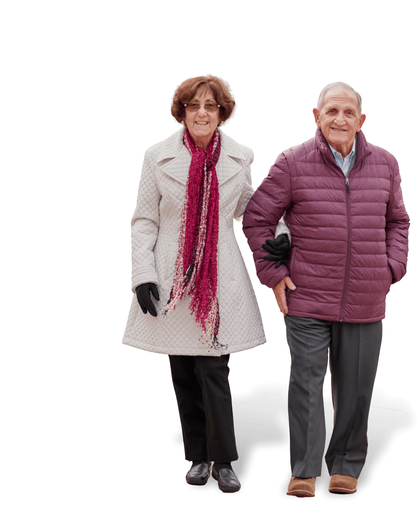 Patient and loved one with Catalyst burst