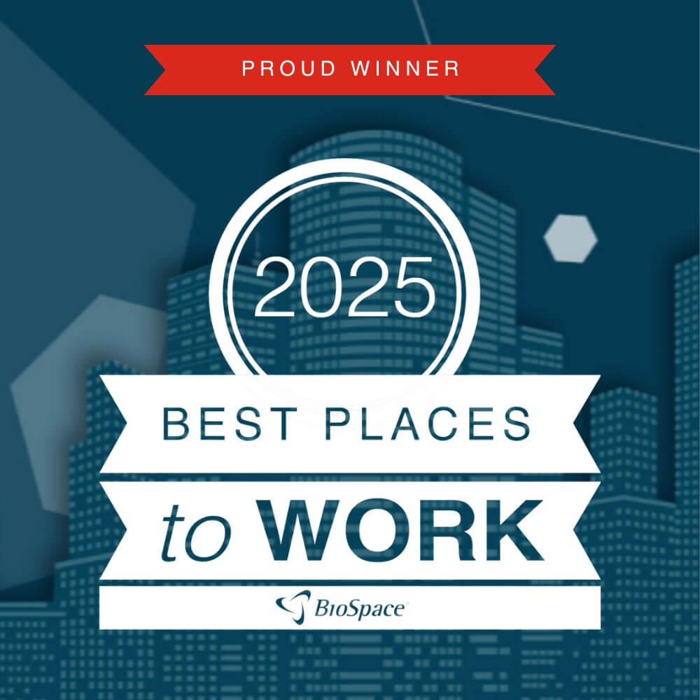 BioSpace best places to work award logo